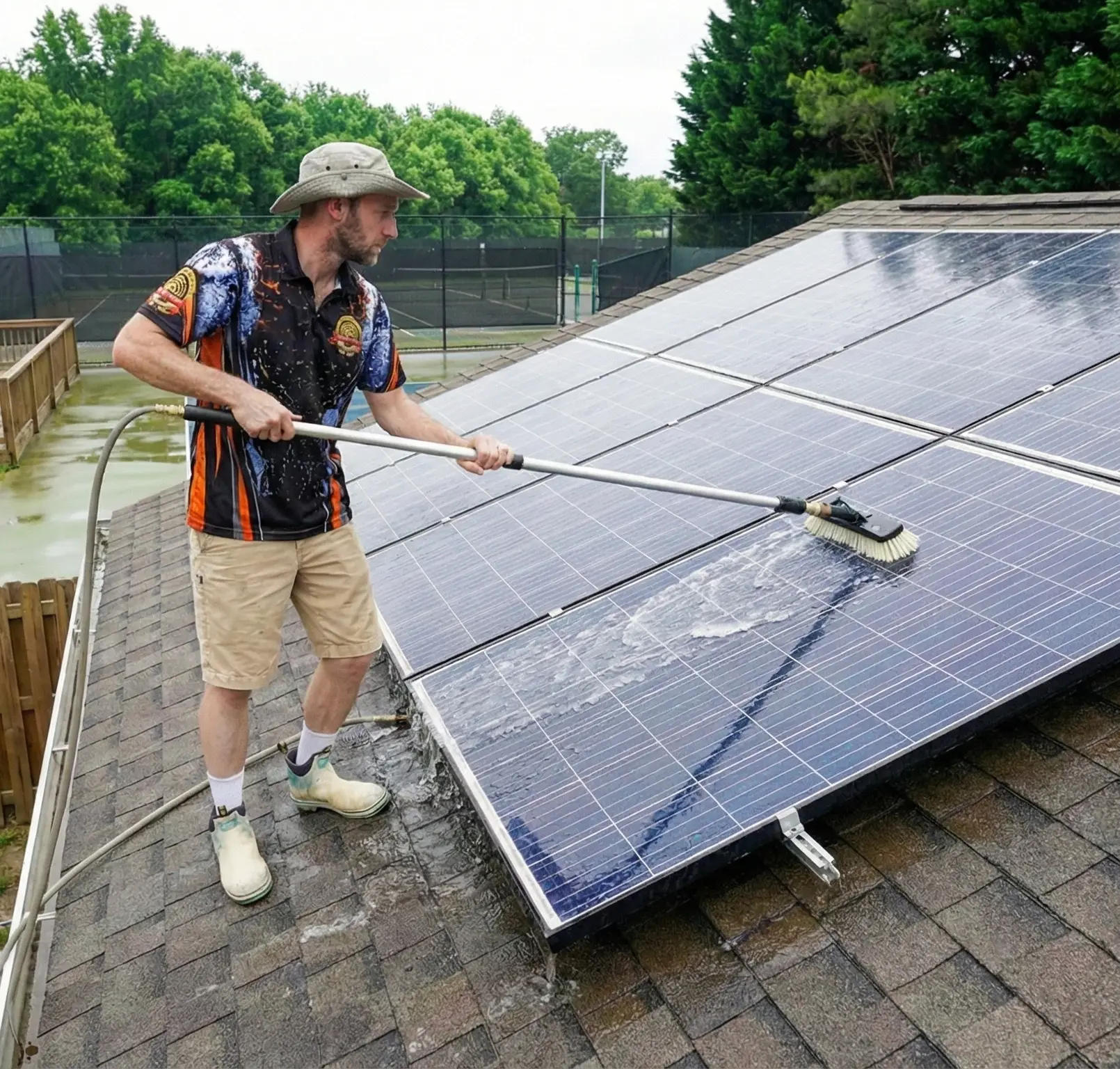 Solar Panel Cleaning in Nashville, TN | Nashville Soft Wash Pros