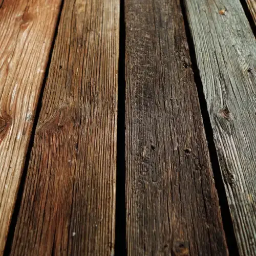 Raw and Untreated Wood Decks