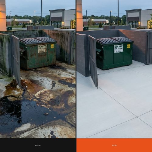 Dumpster Pad Cleaning in Nashville, TN